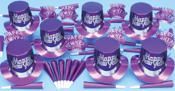 Solid Purple Party Kit