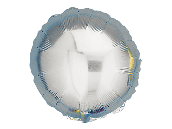 17" Silver Microfoil Balloon
