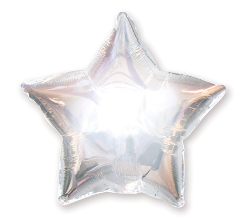 Silver Star Balloon