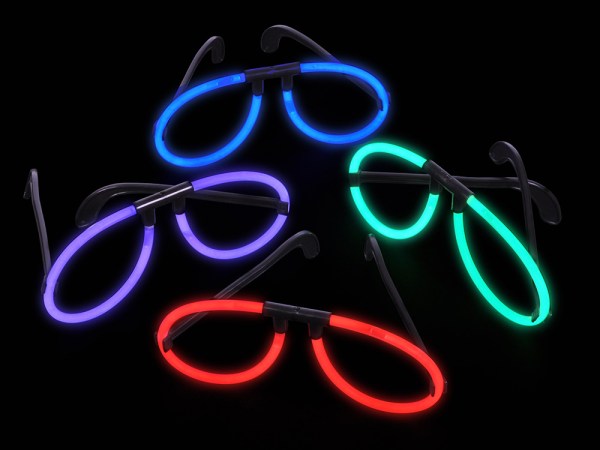 NEON GLOW GLASSES