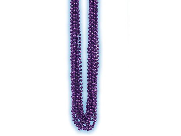 Purple Metallic Beads