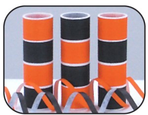 Orange & Black Flameproof Serpentine