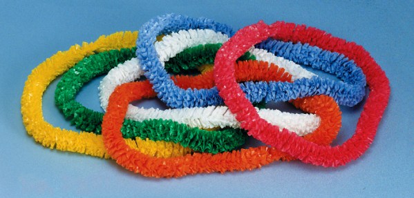 Hawaiian Poly Leis Packed 144