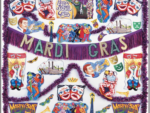 Mardi Gras Flame Resistant Decorating Kit